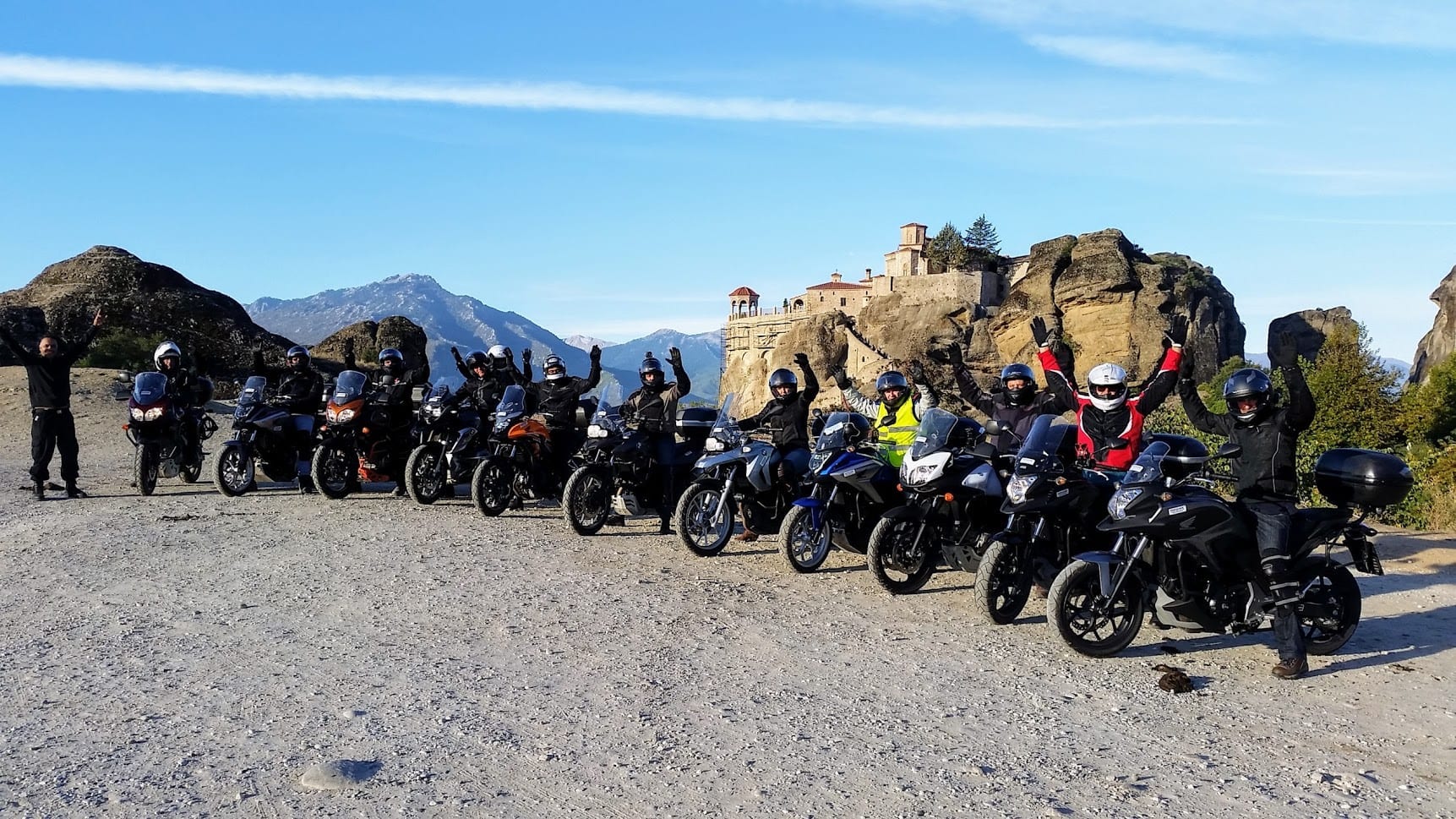 טיול אופנועים ביוון