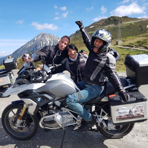 טיול אופנועים בפירינאים